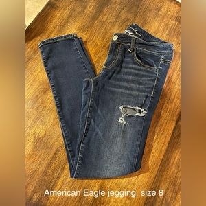 American Eagle jegging, size 8.